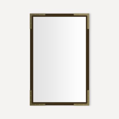 Industrial Metal Mirror 20" x 30" x 1-3/4"