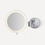 Wall-Mount Magnification Mirror Lit