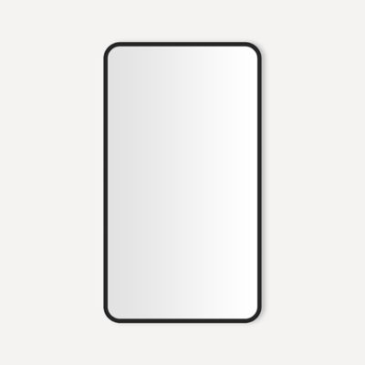Round Corner Metal Mirror 20" x 34" x 1-3/4"