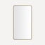 Round Corner Metal Mirror 24" x 44" x 1-3/4"