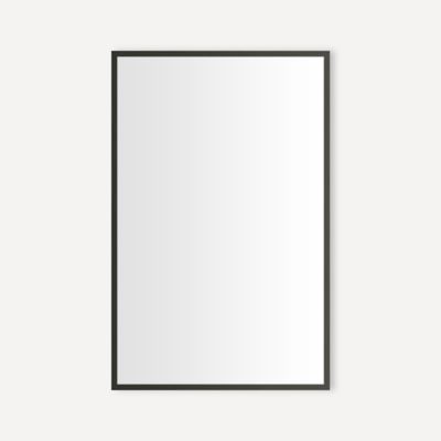 Thin Framed Metal Mirror 20" x 30" x 1-3/4"