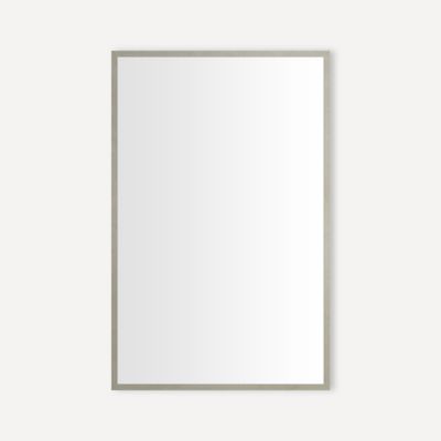 Thin Framed Metal Mirror 20" x 30" x 1-3/4"