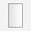 Thin Framed Metal Mirror 24" x 40" x 1-3/4"