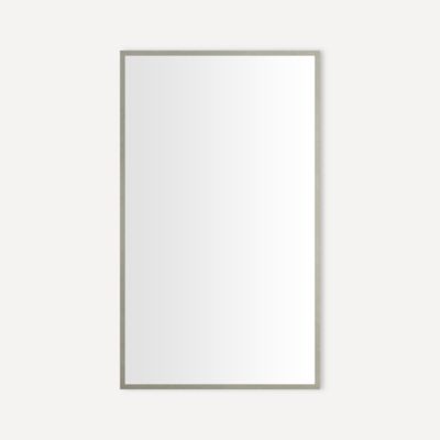 Thin Framed Metal Mirror 24" x 40" x 1-3/4"