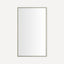 Thin Framed Metal Mirror 24" x 40" x 1-3/4"