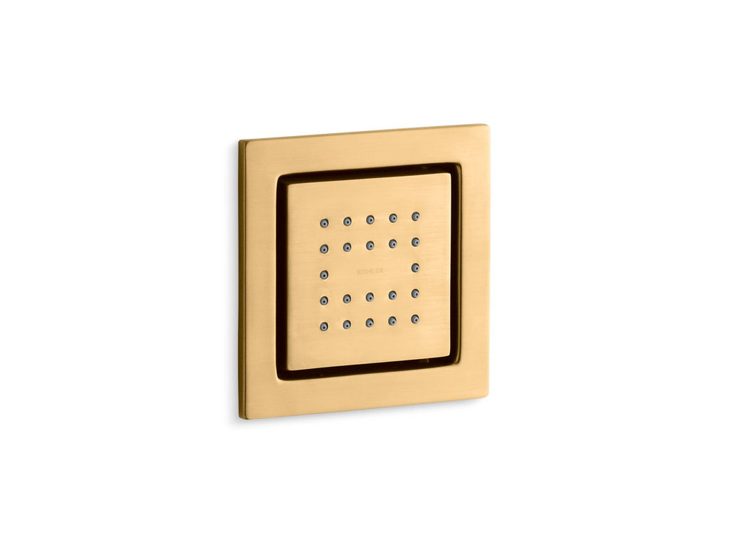 Watertile® Square 22-Nozzle Single-Function Body Spray, 2.5 Gpm