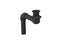 Bathroom Sink Offset Drain With Open Strainer
