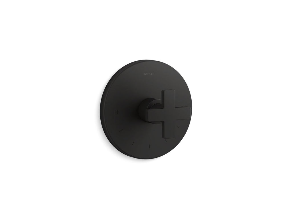 Composed® Mastershower® Temperature Control Valve Trim With Cross Handle