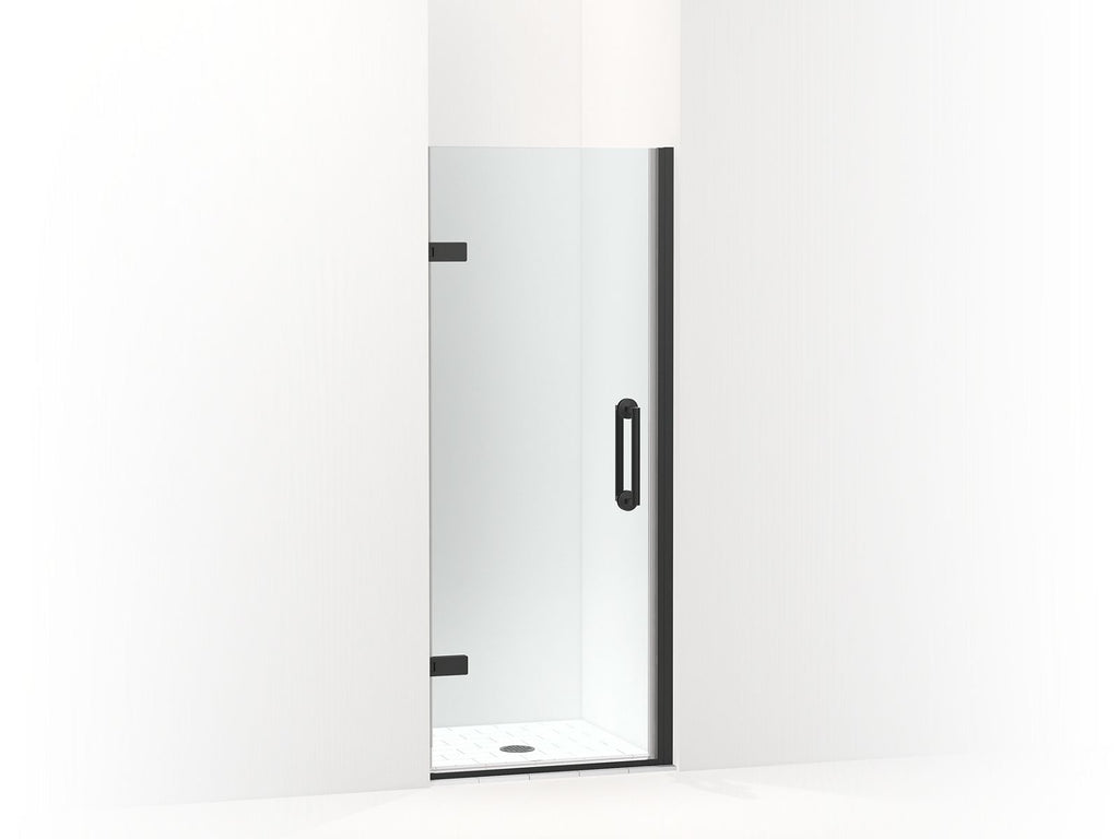 Components™ Frameless Pivot Shower Door, 71-5/8" H X 29-5/8 - 30-3/8" W, With 3/8" Thick Crystal Clear Glass