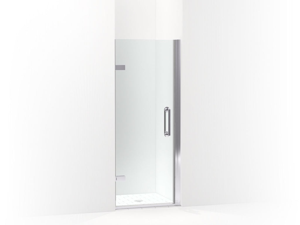 Components™ Frameless Pivot Shower Door, 71-5/8" H X 27-5/8 - 28-3/8" W, With 3/8" Thick Crystal Clear Glass