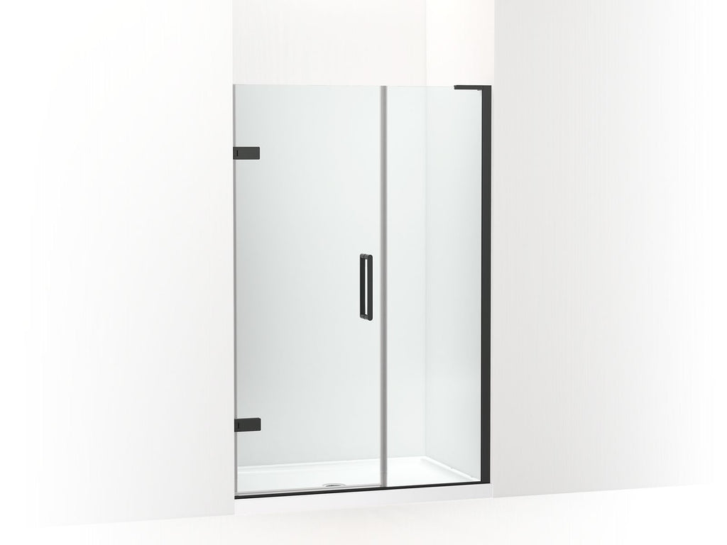 Composed™ Frameless Pivot Shower Door, 71-3/4" H X 45-1/4 - 46" W, With 3/8" Thick Crystal Clear Glass