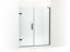 Composed™ 71-3/4" H Pivot Shower Door With 3/8"-Thick Glass