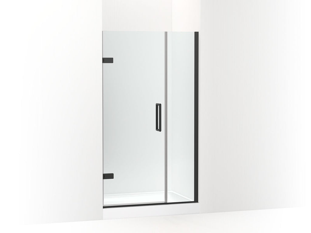Composed™ Frameless Pivot Shower Door, 71-9/16" H X 39-5/8 - 40-3/8" W, With 3/8" Thick Crystal Clear Glass