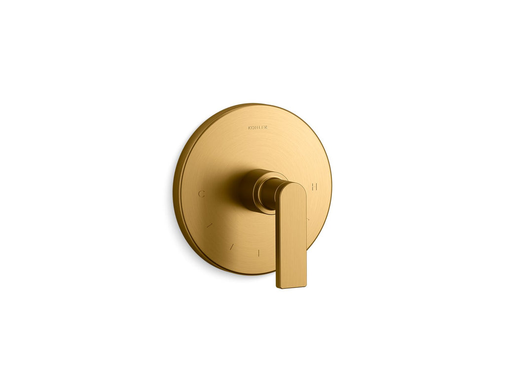 Composed® Mastershower® Temperature Control Valve Trim With Lever Handle
