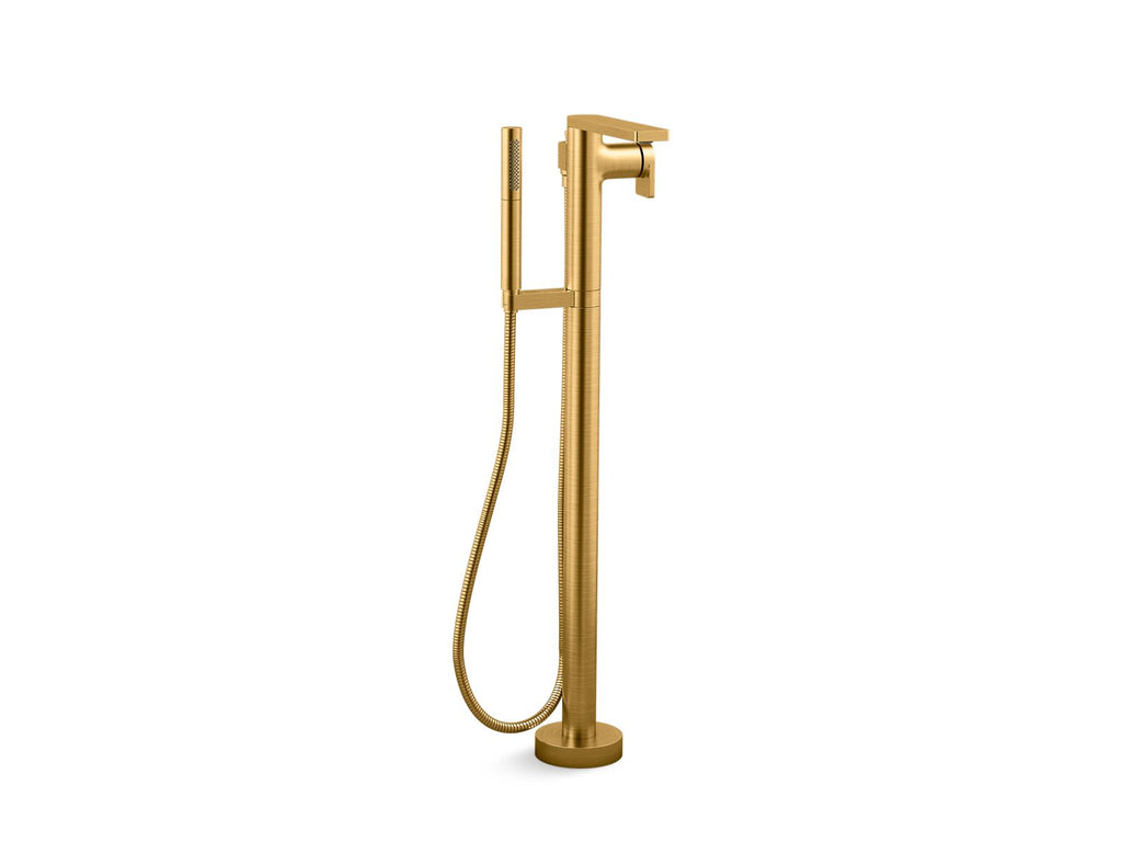 Composed® Floor-Mount Bath Filler Trim With Handshower