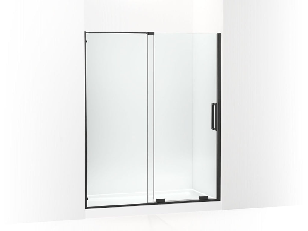 Echelon® Sliding Shower Door, 71-3/4" H X 55-3/4 - 59-3/4" W, With 5/16" Thick Crystal Clear Glass