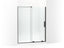 Echelon® Sliding Shower Door, 71-3/4" H X 55-3/4 - 59-3/4" W, With 5/16" Thick Crystal Clear Glass