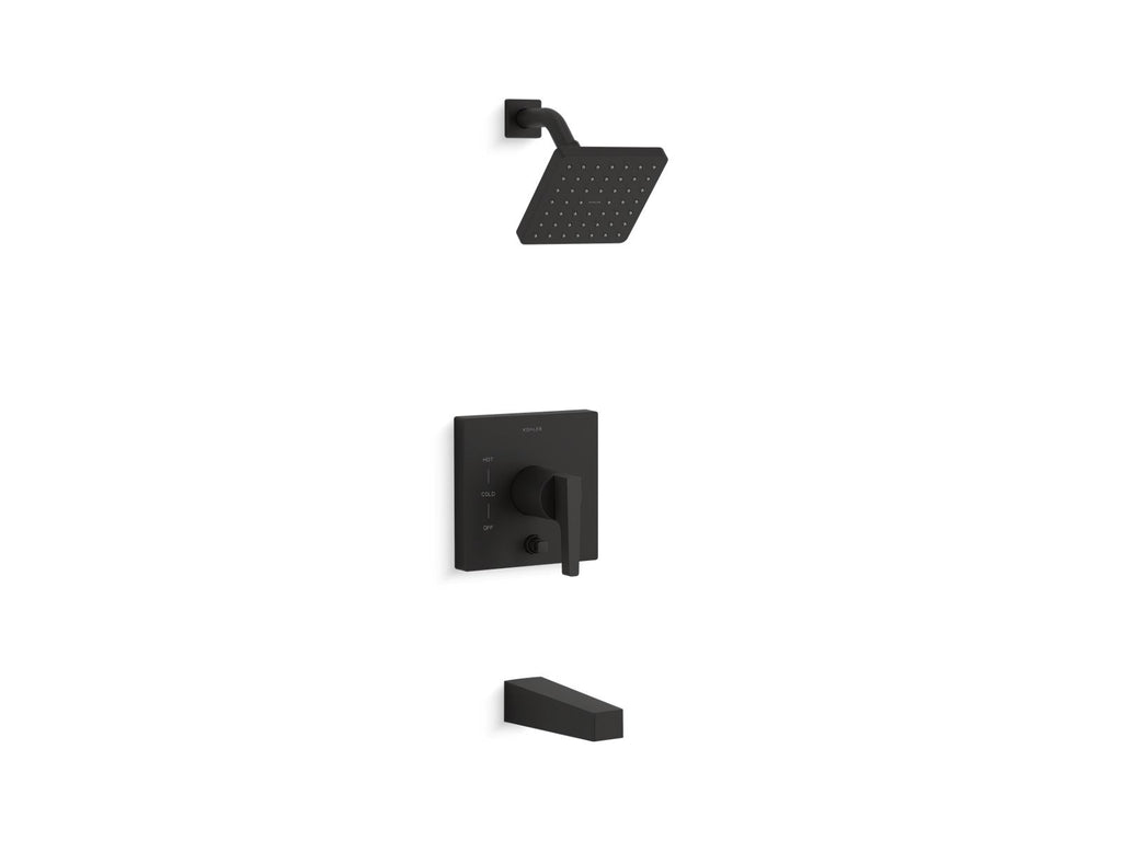 Honesty® Rite-Temp® Bath And Shower Trim Kit With Push-Button Diverter, 1.75 Gpm