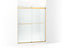 Levity® 74" H Sliding Shower Door With 1/4"-Thick Glass