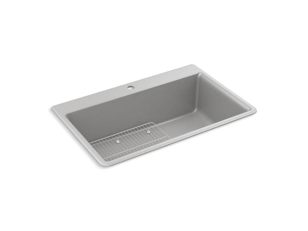 Kennon® 33" Top-/Undermount Single-Bowl Kitchen Sink