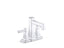 Riff® Centerset Bathroom Sink Faucet, 0.5 Gpm