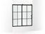 Rely® 62-1/2" H Sliding Bath Door With 3/8"-Thick Glass