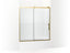 Rely® 62-1/2" H Sliding Bath Door With 3/8"-Thick Glass