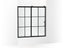 Rely® 62-1/2" H Sliding Bath Door With 3/8"-Thick Glass