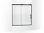 Rely® 62-1/2" H Sliding Bath Door With 3/8"-Thick Glass