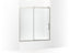 Rely® 62-1/2" H Sliding Bath Door With 3/8"-Thick Glass