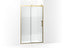 Rely® 77" H Sliding Shower Door With 3/8"-Thick Glass
