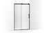 Rely® 77" H Sliding Shower Door With 3/8"-Thick Glass