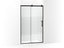 Rely® 77" H Sliding Shower Door With 3/8"-Thick Glass