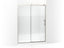 Rely® 77" H Sliding Shower Door With 3/8"-Thick Glass