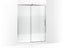 Rely® 77" H Sliding Shower Door With 3/8"-Thick Glass