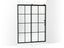 Rely® 77" H Sliding Shower Door With 3/8"-Thick Glass