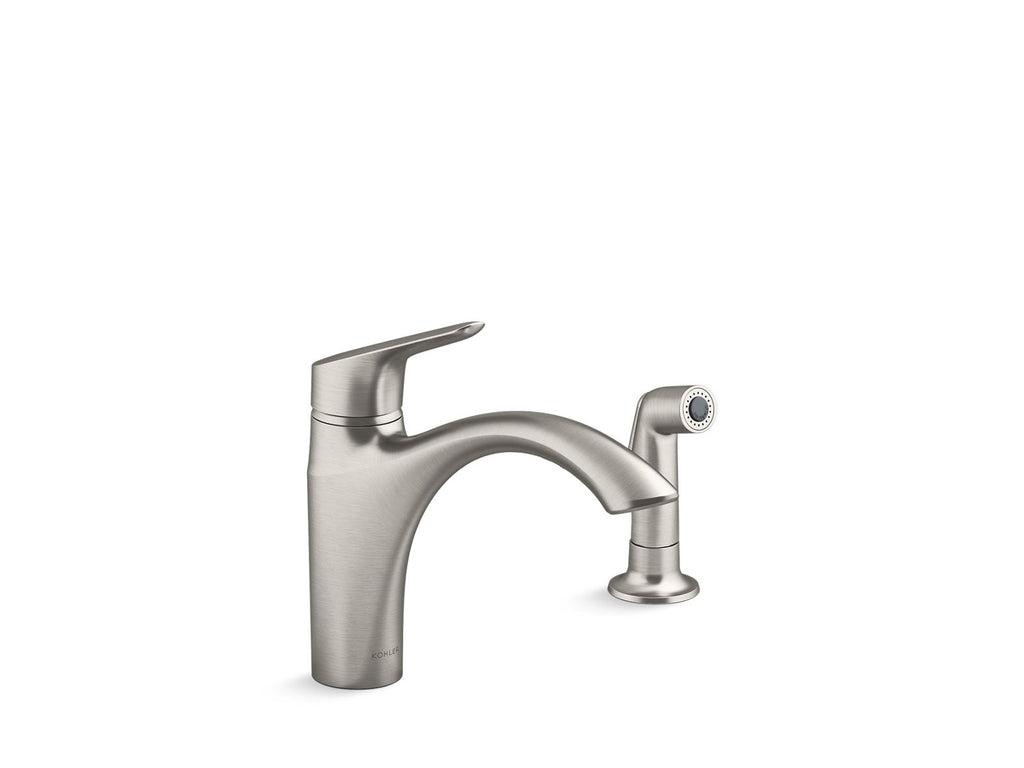 Rival® Single-Handle Kitchen Sink Faucet With Side Sprayer