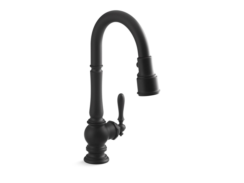 Artifacts® Pull-Down Kitchen Sink Faucet With Three-Function Sprayhead