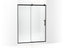 Rely® 77" H Sliding Shower Door With 3/8"-Thick Glass