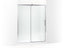 Rely® 77" H Sliding Shower Door With 3/8"-Thick Glass