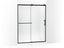 Rely® 77" H Sliding Shower Door With 3/8"-Thick Glass