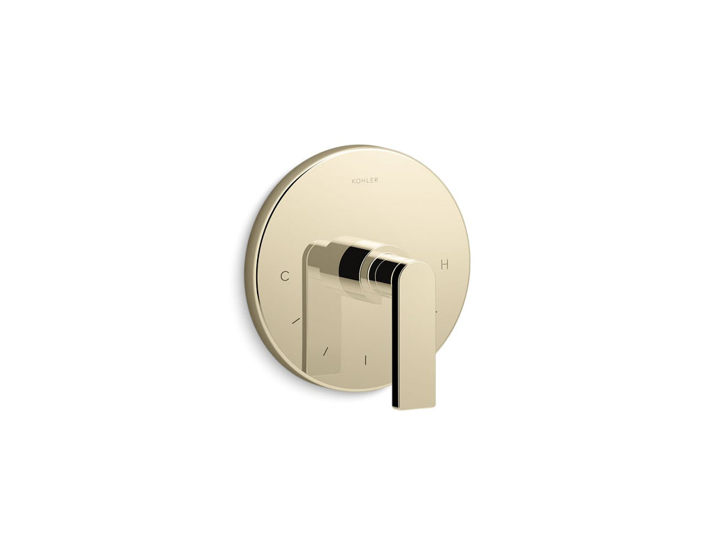 Composed® Mastershower® Temperature Control Valve Trim With Lever Handle