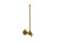 3/8" Npt Angle Supply With Stop And Annealed Vertical Tube