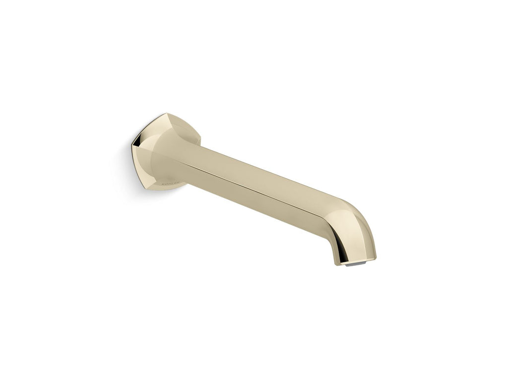 Occasion® Wall-Mount Bath Spout With Straight Design, 12"