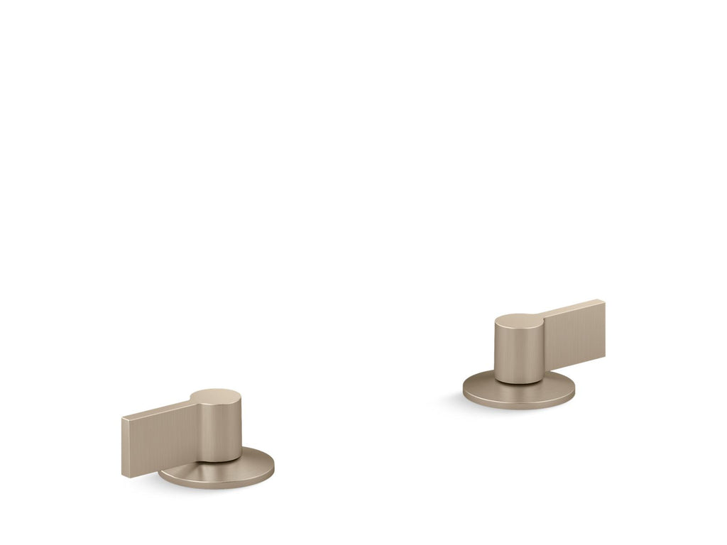 Components® Deck-Mount Bath Faucet Handles With Lever Design