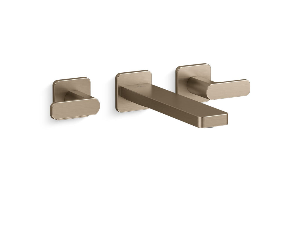 Parallel® Wall-Mount Bathroom Sink Faucet Trim, 1.2 Gpm