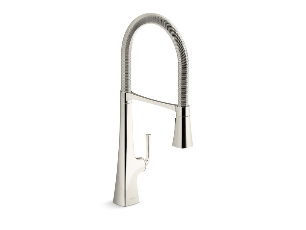 Graze® Semi-Professional Kitchen Sink Faucet With Three-Function Sprayhead