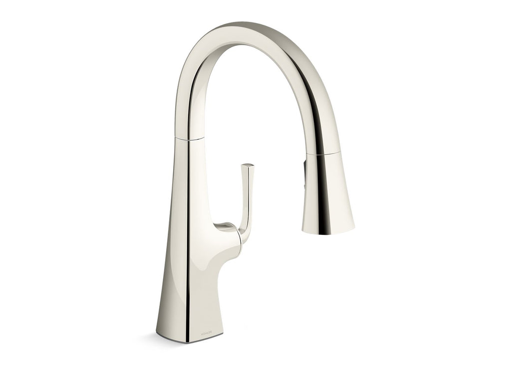 Graze® Pull-Down Kitchen Sink Faucet With Three-Function Sprayhead