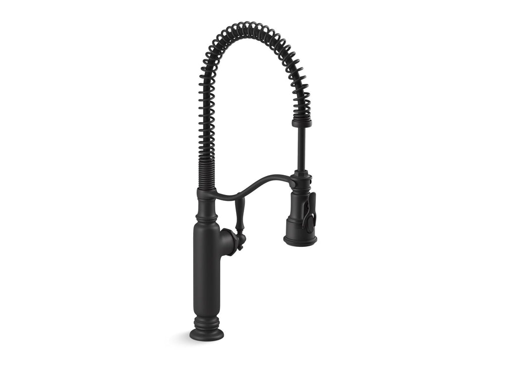 Tournant® Semi-Professional Kitchen Sink Faucet With Three-Function Sprayhead