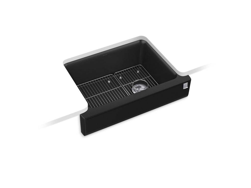 Cairn® 29-3/4" Undermount Single-Bowl Farmhouse Kitchen Sink With Short Apron